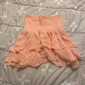 Shein pink skirt